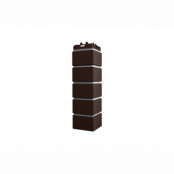 Угол наружный Grand Line Клинкерный кирпич Премиум, шоколадный