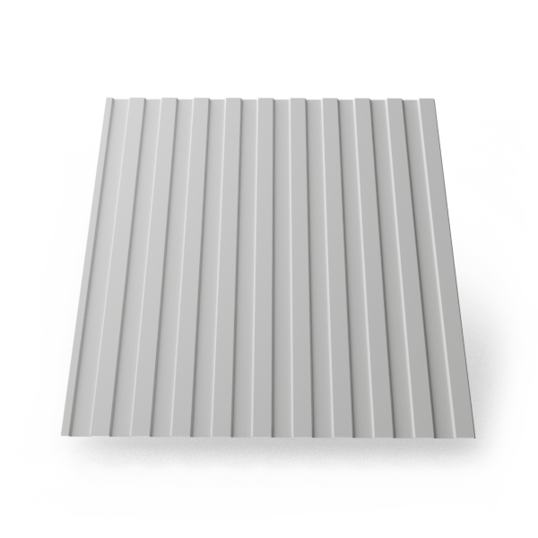 Профнастил С-8 (Полимер) цвет RAL 9003, толщина 0,5 мм