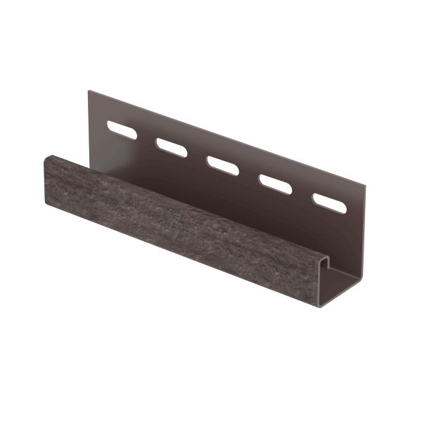 J-ПЛАНКА U PLAST STONE HOUSE кирпич, коричневый