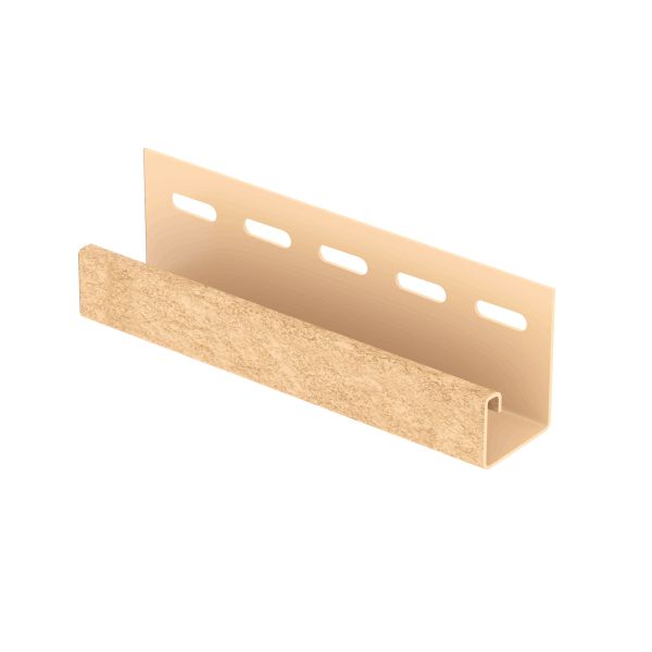 J-ПЛАНКА U PLAST STONE HOUSE кирпич, песочный