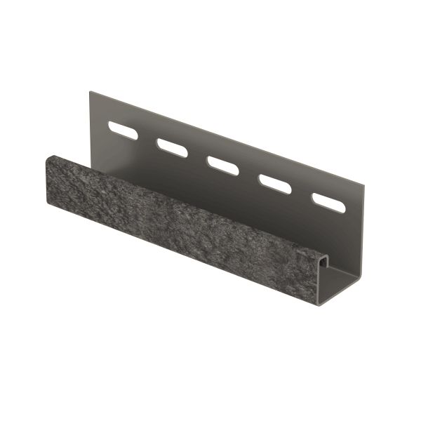 J-ПЛАНКА U PLAST STONE HOUSE кирпич, графитовый