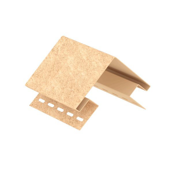 Угол наружный U PLAST STONE HOUSE кирпич, песочный