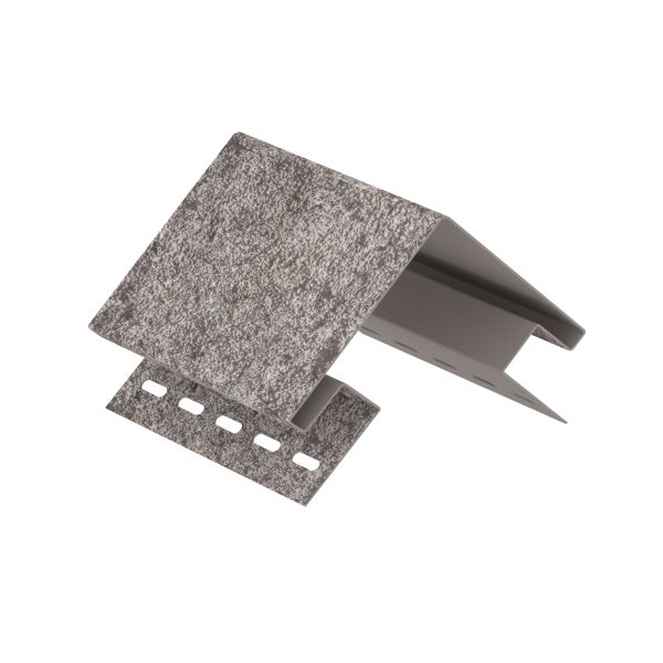 Угол наружный U PLAST STONE HOUSE сланец, бежевый