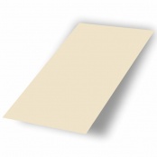 Плоский лист оцинкованный в защитной пленке в рулоне, цвет RAL 1015