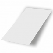 Плоский лист оцинкованный в защитной пленке в рулоне, цвет RAL 9003
