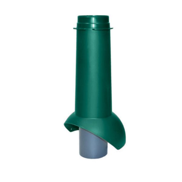 Выход канализации Krovent Pipe-VT 110, цвет зеленый