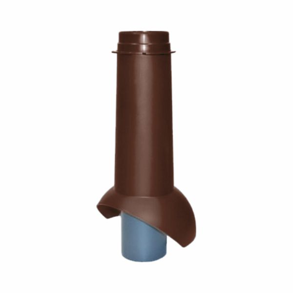 Выход канализации Krovent Pipe-VT 110, цвет коричневый