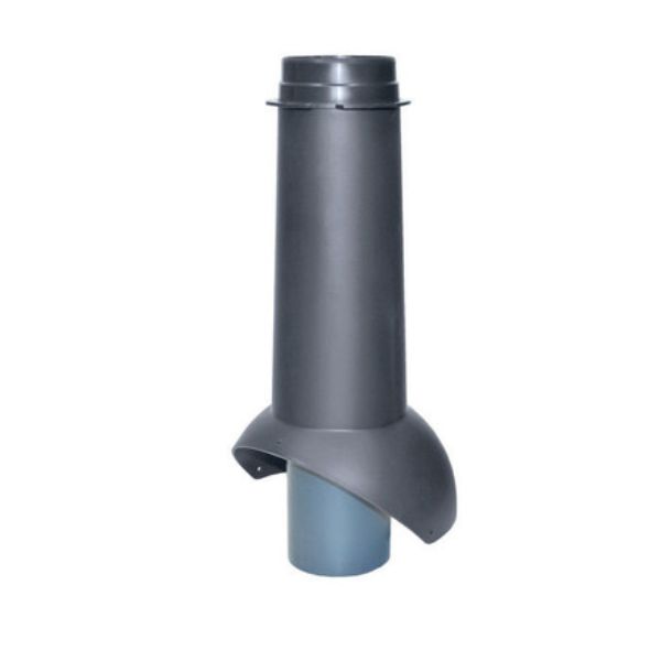 Выход канализации Krovent Pipe-VT 110, цвет серый