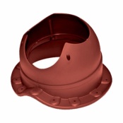 Основание Krovent Base-VT Wave, цвет красный