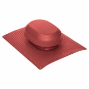 Аэратор Krovent Aero-Vent для скатной кровли, цвет красный
