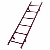 Лестница кровельная PRESTIGE (Престиж) 45х25 (овал), цвет RAL 3005