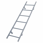 Лестница кровельная PRESTIGE (Престиж) 45х25 (овал), цвет RAL 7004