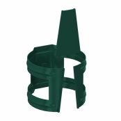 Держатель трубы Foramina D100 мм (на кирпич), цвет RAL 6005