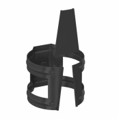 Держатель трубы Foramina D100 мм (на кирпич), цвет RAL 7024