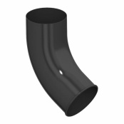 Колено сливное Foramina D100х60 градусов, цвет RAL 7024