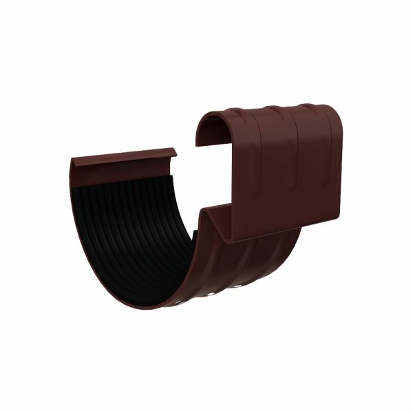 Соединитель желоба Foramina D125, цвет RAL 8017