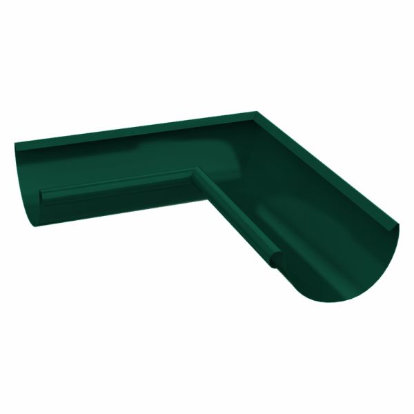 Угол желоба внутренний 135 градусов Foramina D125, цвет RAL 6005