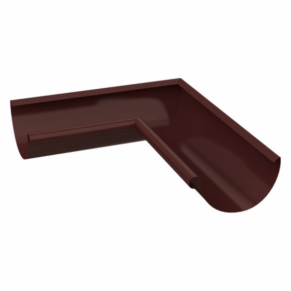 Угол желоба внутренний 135 градусов Foramina D125, цвет RAL 8017