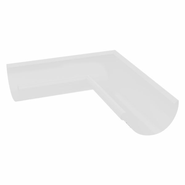 Угол желоба внутренний 135 градусов Foramina D125, цвет RAL 9010