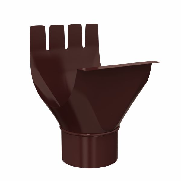 Воронка желоба выпускная Foramina D125/100 , цвет RAL 8017