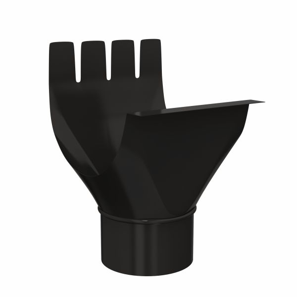 Воронка желоба выпускная Foramina D125/100 , цвет RAL 9005