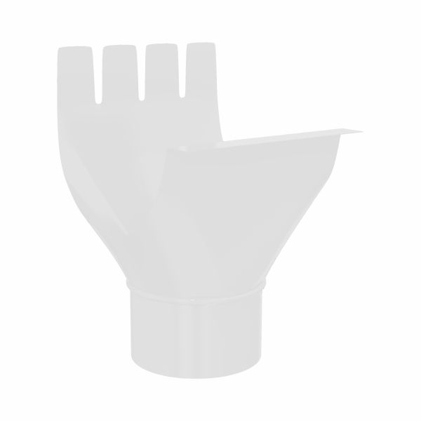 Воронка желоба выпускная Foramina D125/100 , цвет RAL 9010