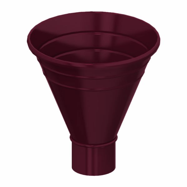 Воронка водосборная Foramina D100/250, цвет RAL 3005