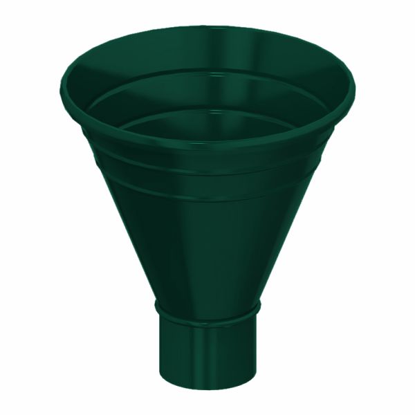 Воронка водосборная Foramina D100/250, цвет RAL 6005