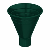 Воронка водосборная Foramina D100/250, цвет RAL 6005