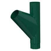 Тройник трубы Foramina D100, цвет RAL 6005