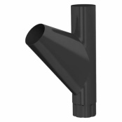 Тройник трубы Foramina D100, цвет RAL 7024