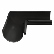 Угол желоба внутренний 90 градусов Foramina D125, цвет RAL 9005