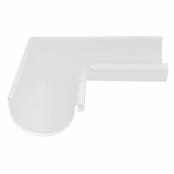 Угол желоба внутренний 90 градусов Foramina D125, цвет RAL 9010