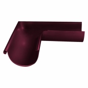 Угол желоба наружный 90 градусов Foramina D125, цвет RAL 3005