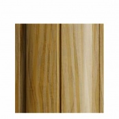 Штакетник металлический ELLIPSE, 0,5 мм, цвет Золотой дуб, односторонний окрас, верх прямой