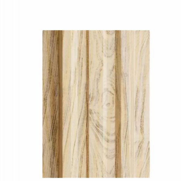 Штакетник металлический LANE, 0,5 мм, цвет Сосна глянцевая, односторонний окрас, верх прямой