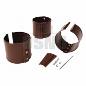 Держатель трубы OSNO D90 (на кирпич), цвет RAL 8017