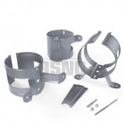 Держатель трубы OSNO D90 (на дерево), Zn (цинк)