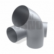 Колено трубы OSNO 60° (D90), Zn (цинк)