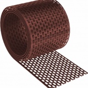 Лента Карниза вентиляционная ПВХ D-bork, цвет красный