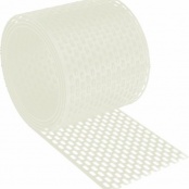 Лента Карниза вентиляционная ПВХ D-bork, цвет белый