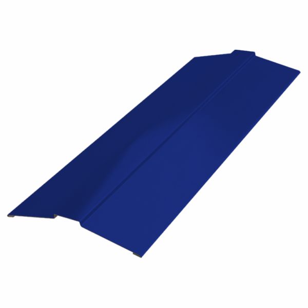 Планка конька фигурного 150х150 мм, 2000 мм, цвет RAL 5002