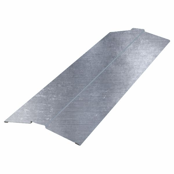 Планка конька фигурного 150х150 мм, 2000 мм, цинк