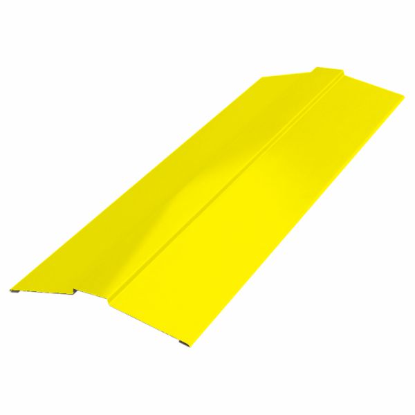 Планка конька фигурного 150х150 мм, 2000 мм, цвет RAL 1018