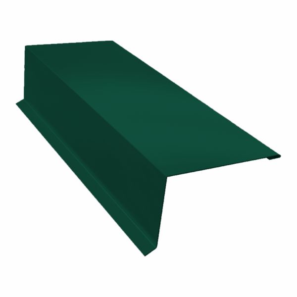 Планка торцевая 110х100 мм, 2000 мм, цвет RAL 6005