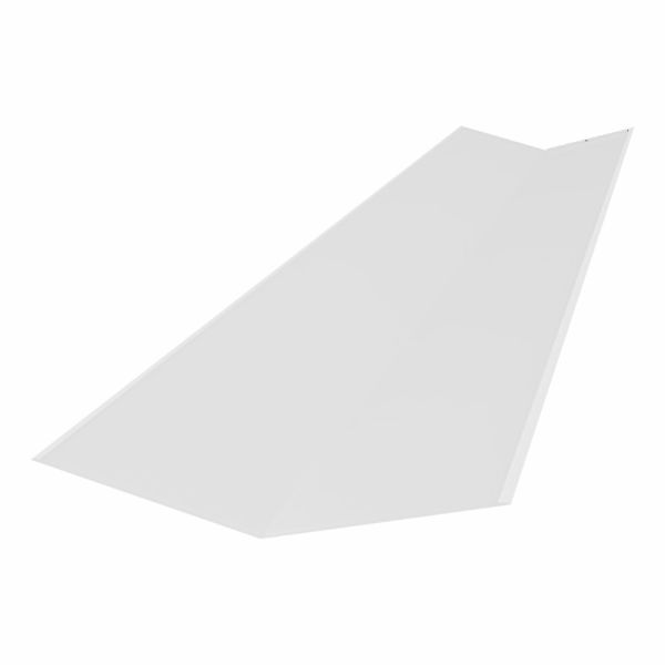 Планка ендовы нижняя 298х298 мм, 2000 мм, цвет RAL 9003