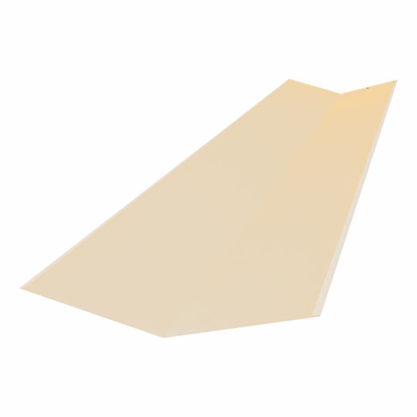 Планка ендовы нижняя 298х298 мм, 2000 мм, цвет RAL 1015