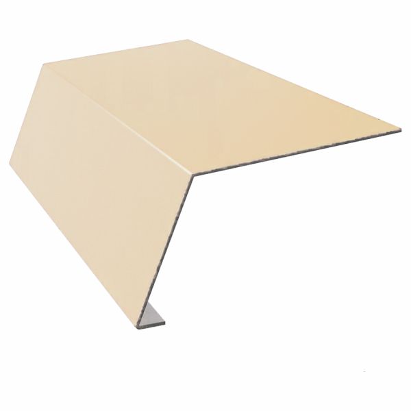 Планка карнизной рейки 70 х 95 мм, 2000 мм, цвет RAL 1015