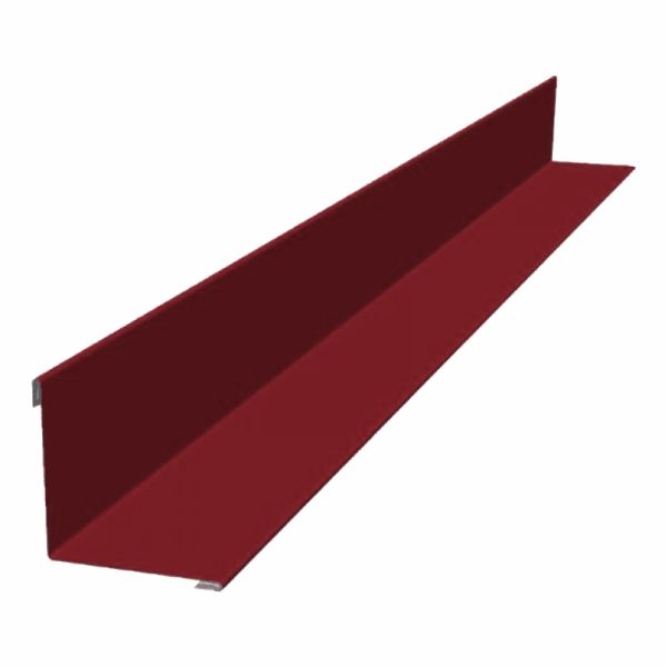 Планка угла внутреннего 100х100 мм, 2000 мм, цвет RAL 3005