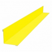 Планка угла внутреннего 100х100 мм, 2000 мм, цвет RAL 1018